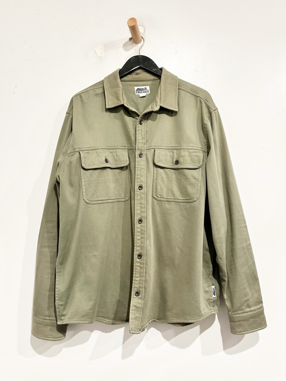 Edgevale North Coast Shirt Jacket in Green Size XL